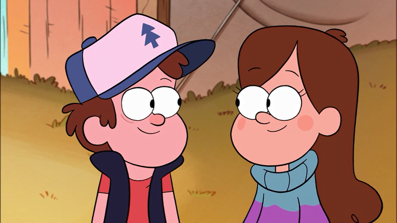 anime Dipper and mabel