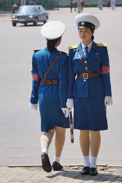 korean girl North traffic