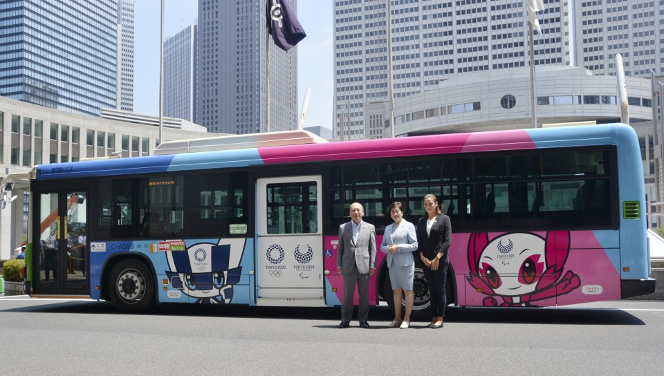 the bus in Japan