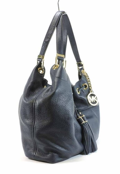 black bag in kors Michael draw shoulder strip