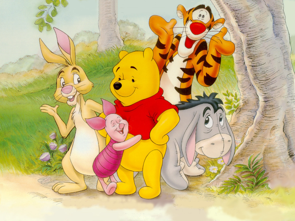 the anime Winnie pooh